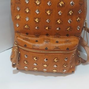 MCM Stark Studded Backpack